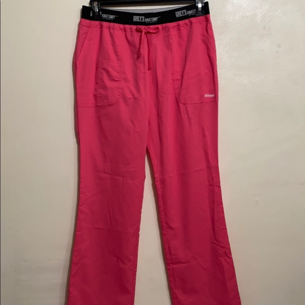 SALE 🔥Grey’s anatomy hot pink scrubs NWOT